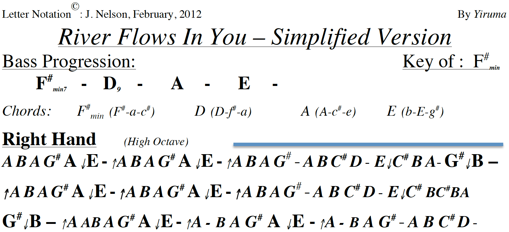 River Flows In You Piano Chords Maybelle Humes river-flows-in-you-piano-chords-maybelle-humes
